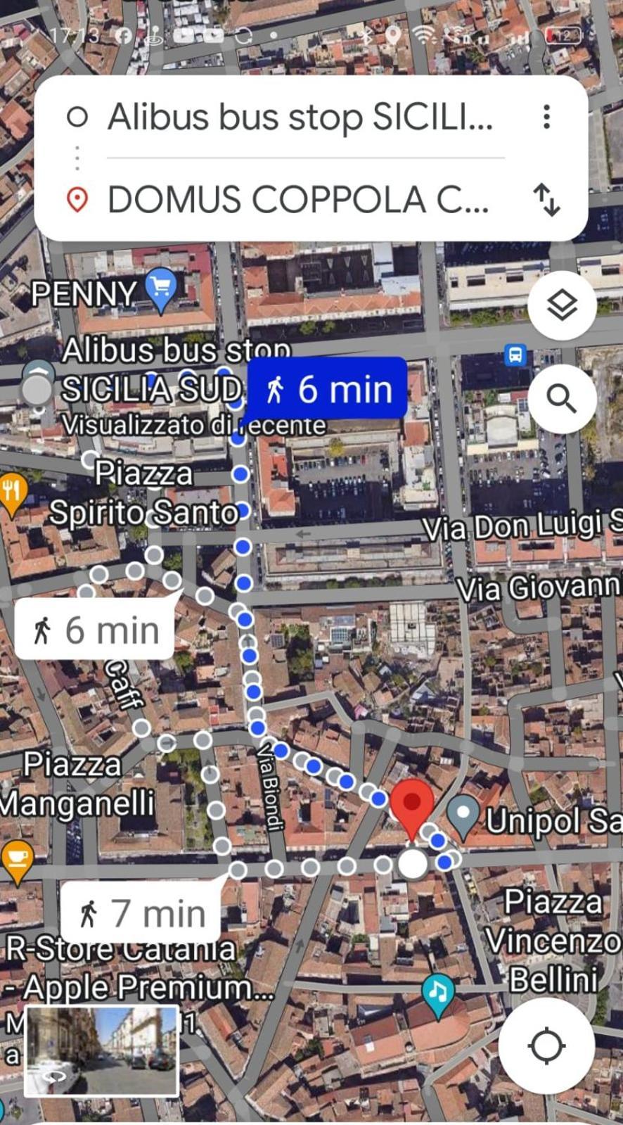 Appartamento Domus Coppola Aeroporto di Catania Fontana Rossa Esterno foto